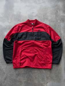 Vintage Red & Black Starter Jacket (M)