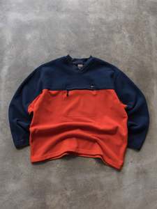 Fleece: Vintage Navy & Orange Nike Fleece (L)