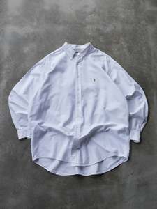 Ralph Lauren: Vintage White Ralph Lauren Shirt (XL)