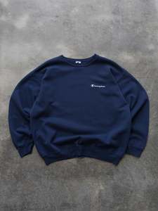 Vintage Navy Champion Sweatshirt (L)