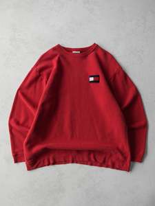 Vintage Tommy Hilfiger Logo Sweatshirt (M)