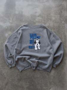 Vintage Sweatshirts: Vintage Grey Big Dogs Sweatshirt (M)