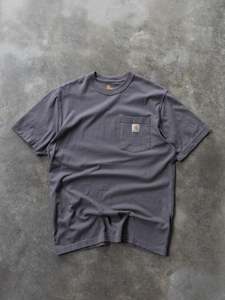 Vintage Grey Carhartt Pocket Tee (M)