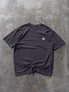 Vintage Grey Carhartt Pocket Tee (L)