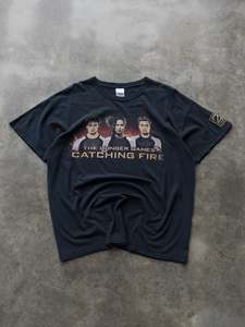 All Vintage2: Vintage The Hunger Games Catching Fire Opening Night Movie Tee (XL)