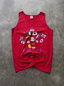 All Vintage2: Vintage 90s Mickey Mouse Epcot Tank (L)