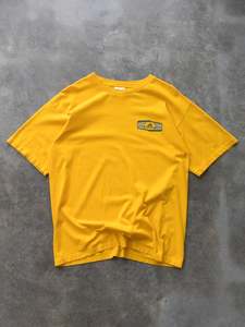 Graphic Tees: Vintage 90s Gold Adidas Graphic Tee (M)