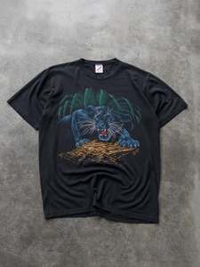 Graphic Tees: Vintage 1989 Black Panther Graphic Tee (M)