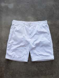 Ralph Lauren: Vintage White Polo Ralph Lauren Chino Shorts (W35)