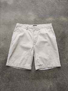 Ralph Lauren: Vintage Polo Ralph Lauren Cream Chino Shorts (W34)