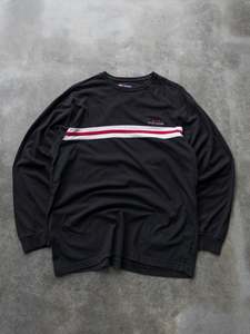 Ralph Lauren: Vintage 90s Black Chaps Ralph Lauren Long Sleeve (L)