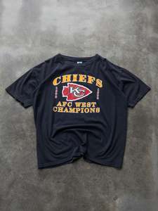 Adidas: Vintage 1993 Adidas Kansas City Chiefs AFC West Champions Tee (L)