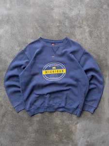 Vintage 00s Nike Michigan Wolverines Sweatshirt (M)