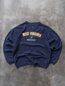 Vintage 90s Nike West Virginia Mountaineers Sweatshirt (M)