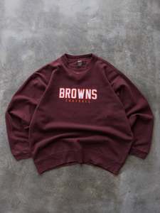 Vintage Nike: Vintage 00s Nike Cleveland Browns Sweatshirt (L)