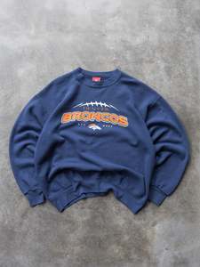 Vintage 00s Navy Denver Broncos Sweatshirt (L)