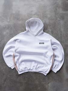 Vintage 90s White Adidas Hoodie (M)