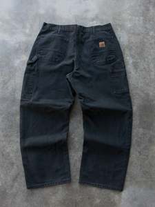 Vintage Black Carhartt Carpenter Pants (W36)