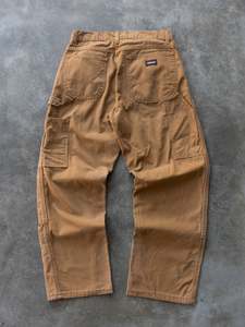 Vintage Brown Dickies Double Knee Carpenter Pants (W30)