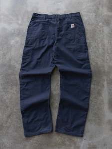 Vintage Carhartt Navy Carpenter Pants (W36)