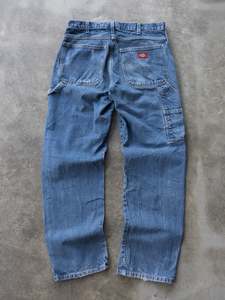 Vintage Blue Dickies Carpenter Jeans (W32)