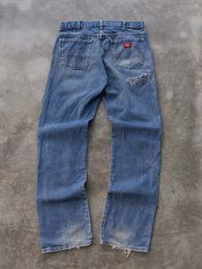 Vintage Blue Dickies Carpenter Jeans (W34)
