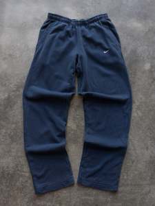 Vintage 00s Navy Nike Sweatpants (S)