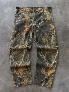 Vintage Bottoms: Vintage Mossy Oak Break-Up Camo Cargo Pants (M)