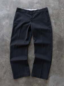 Vintage Bottoms: Vintage Black Dickies Work Pants (Women's 10)