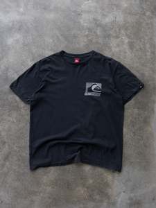 Vintage Black Quiksilver Graphic Tee (L)