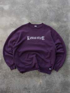 Vintage 90s Russell Athletic Kansas State Wildcats Sweatshirt (XL)