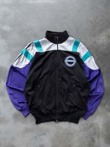 Vintage Black Adidas Colour Block Jacket (S)