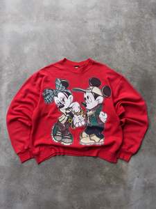 Vintage 90s Mickey Mickey & Minnie Sweatshirt (L)