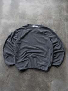 Vintage 90s Grey Nautica Competition Fleece Sweatshirt (XL)