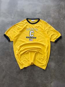 Ralph Lauren: Vintage 90s Yellow Ralph Lauren Ringer Tee (M)