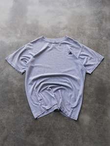 Vintage 90s Grey Adidas Tee (M)