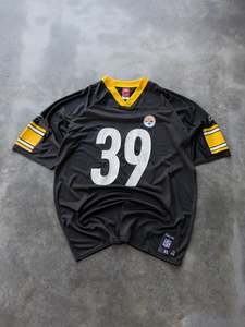 Vintage Reebok Pittsburgh Steelers Willie Parker NFL Jersey (XL)