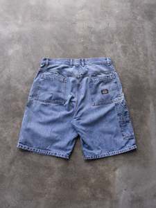 Carpenter Pants: Vintage 00s Blue Arizona Carpenter Shorts (W36)