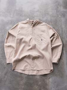 Vintage Shirts: Vintage 00s Beige Nautica Shirt (M)