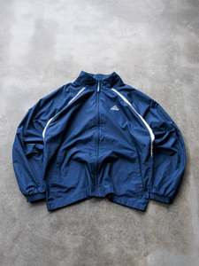 Vintage 00s Navy Adidas Windbreaker (XL)
