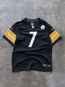 Vintage Nike: Vintage Nike Pittsburgh Steelers Ben Roethlisberger NFL Jersey (18-20Y)