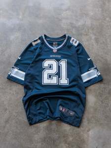 Vintage Nike: Nike Dallas Cowboys Ezekiel Elliott NFL Jersey (S)