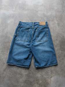 Carpenter Pants: Vintage Nautica Jeans Co. Denim Carpenter Shorts (W32)