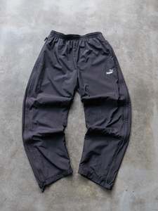 Vintage 90s Black Puma Track Pants (L)