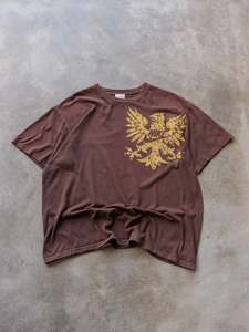 Graphic Tees: Vintage Brown Nike Eagle Graphic Tee (XL)