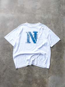 Graphic Tees: Vintage 00s White Nike Graphic Tee (L)