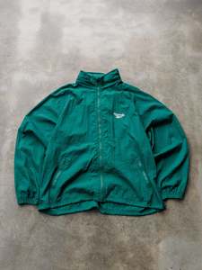 Vintage 90s Teal Reebok Windbreaker (L)