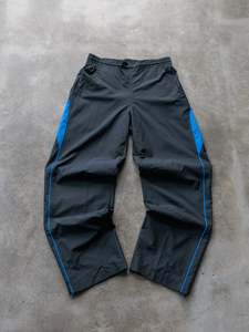 Vintage 00s Black Nike Track Pants (M)