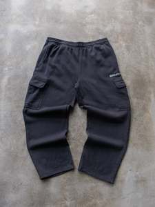 Vintage Black AND1 Cargo Sweatpants (XL)