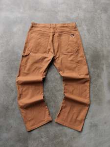 Carpenter Pants: Brown Dickies Carpenter Pants (W34)